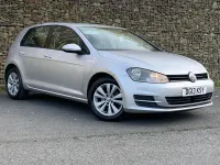 Used VW Golf VII SE 105 HP (77 kW) 2013 Silver Hatchback