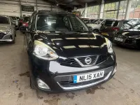 Used Nissan Micra Acenta 78 HP (57 kW) 2015 Black Hatchback