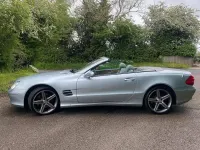 Used Mercedes SL500 2003 Silver Cabriolet