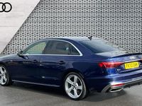 Used Audi A4 S-Line 150 HP (110 kW) 2023 Blue Sedan