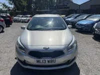 Used Kia Ceed Sportswagon 89 HP (65 kW) 2013 Silver Estate