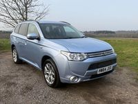Used Mitsubishi Outlander P-HEV 2015 Blue Estate