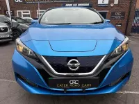 Used Nissan Leaf Acenta 110 kW (150 HP) 2021 Blue Hatchback