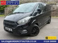 Käytetty Ford Transit Custom Limited 130 HP (95 kW) 2019 Musta Van