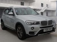 Used BMW X3 xLine 190 HP (139 kW) 2016 Silver SUV