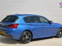 Used BMW 118 M Sport 136 HP (100 kW) 2019 Blue Hatchback