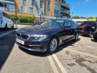 Used BMW 520 Sport Line 190 HP (139 kW) 2019 Blue Sedan