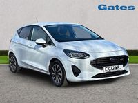 Used Ford Fiesta Titanium 125 HP (91 kW) 2023 White Hatchback