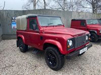 Usado Land Rover Defender 122 CV (89 kW) 2009 Rojo Pickup/Camioneta