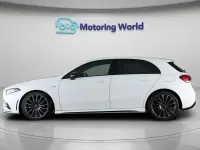 Begagnad Mercedes A150 Exclusive 150 HK (110 kW) 2021 Vit Halvkombi