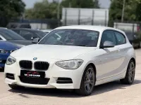 Used BMW M135 Comfort Edition 320 HP (235 kW) 2014 White Hatchback