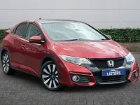Used Honda Civic SR 2017 Red Hatchback