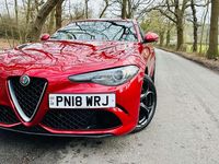Used Alfa Romeo Giulia Quadrifoglio 510 HP (375 kW) 2018 Red Sedan