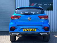Used MG ZS Excite 106 HP (77 kW) 2022 Blue Sedan