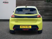 Used Peugeot 208 Allure 100 HP (73 kW) 2024 Yellow Hatchback