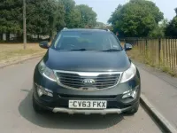 Used Kia Sportage 115 HP (84 kW) 2013 Black SUV