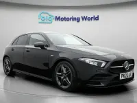 Used Mercedes A250 AMG line 224 HP (164 kW) 2022 Black Hatchback