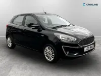 Used Ford Ka Plus Zetec 85 HP (62 kW) 2019 Black Hatchback
