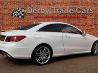 Used Mercedes E220 AMG line 177 HP (130 kW) 2016 White Coupe