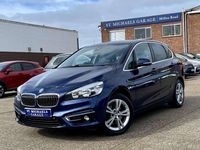 Used BMW 218 Luxury Line 2016 Blue Hatchback