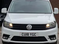 Used VW Caddy Trendline 102 HP (75 kW) 2018 White MPV
