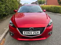 Used Mazda 3 118 HP (86 kW) 2015 Red Hatchback