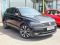 Used VW Tiguan R-line 150 HP (110 kW) 2019 Black SUV