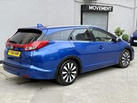 Begagnad Honda Civic SR 120 HK (88 kW) 2016 Blå Kombi
