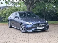 Used Mercedes C200 AMG line 204 HP (150 kW) 2025 Blue Sedan