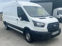 Used Ford Transit 130 HP (95 kW) 2022 White Van