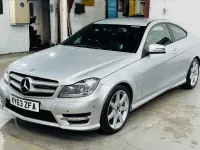 Used Mercedes C250 AMG 204 HP (150 kW) 2014 Silver Coupe