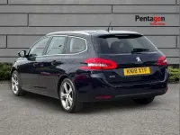 Używany Peugeot 308 Allure 130 KM (95 kW) 2018 Niebieski Kombi