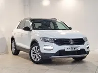 Used VW T-Roc Design 115 HP (84 kW) 2019 White SUV