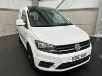 Begagnad VW Caddy Trendline 102 HK (75 kW) 2016 Vit Minibuss