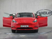 Used Tesla Model Y Long Range AWD 378 kW (514 HP) 2022 Red SUV