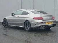 Used Mercedes C200 AMG Line Premium 184 HP (135 kW) 2019 Silver Coupe