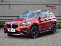 Used BMW X1 Sport Line 176 HP (129 kW) 2021 Orange SUV
