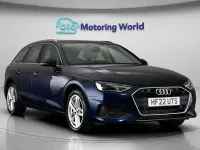 Used Audi A4 150 HP (110 kW) 2021 Blue Estate