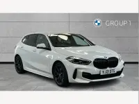 Used BMW 118 M Sport 134 HP (98 kW) 2021 White Hatchback