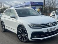 Used VW Tiguan R-line 150 HP (110 kW) 2019 White SUV