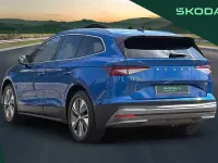 Used Skoda Enyaq iV ecoSuite 147 kW (201 HP) 2023 Race blue SUV