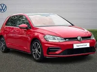 Used VW Golf VII R-line 150 HP (110 kW) 2019 Red Hatchback