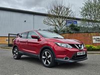 Used Nissan Qashqai N-TEC 2014 Red SUV