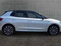 Used Skoda 110 R Monte Carlo 81 HP (59 kW) 2023 Brilliant silver metallic body / black magic pearl effect roof Hatchback