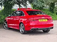 Used Audi A3 S-Line 150 HP (110 kW) 2016 Red Sedan