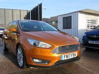 Used Ford Focus Titanium X 2017 Orange Hatchback