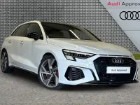 Used Audi S3 Sportback Advanced 310 HP (228 kW) 2021 White Hatchback