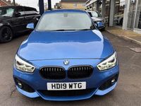Used BMW 118 M Sport 136 HP (100 kW) 2019 Blue Hatchback
