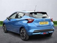 Usado Nissan Micra Acenta 2021 Azul Citadino