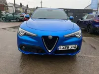 Used Alfa Romeo Stelvio 210 HP (154 kW) 2018 Blue SUV